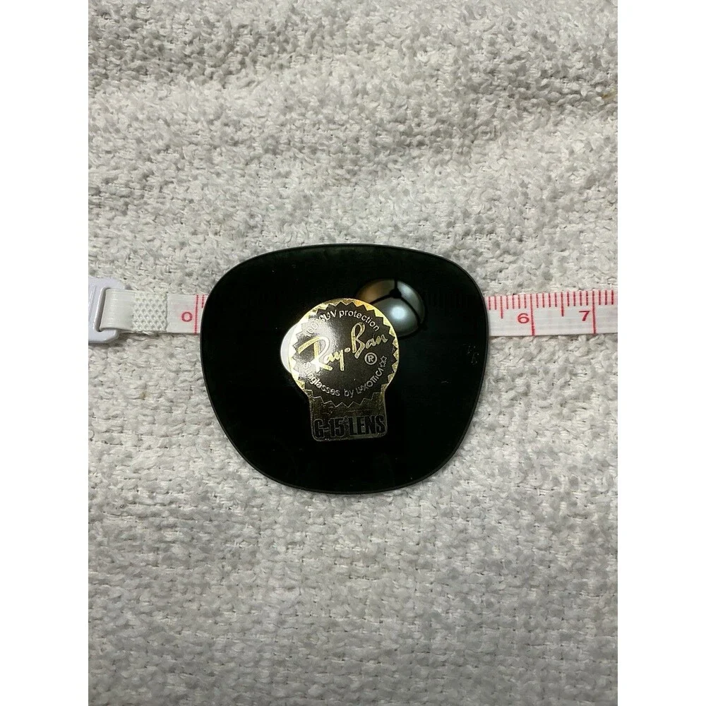 Authentic Ray-Ban G-15 Glass Replacement Lenses 55mm Green OEM Original Sticker
